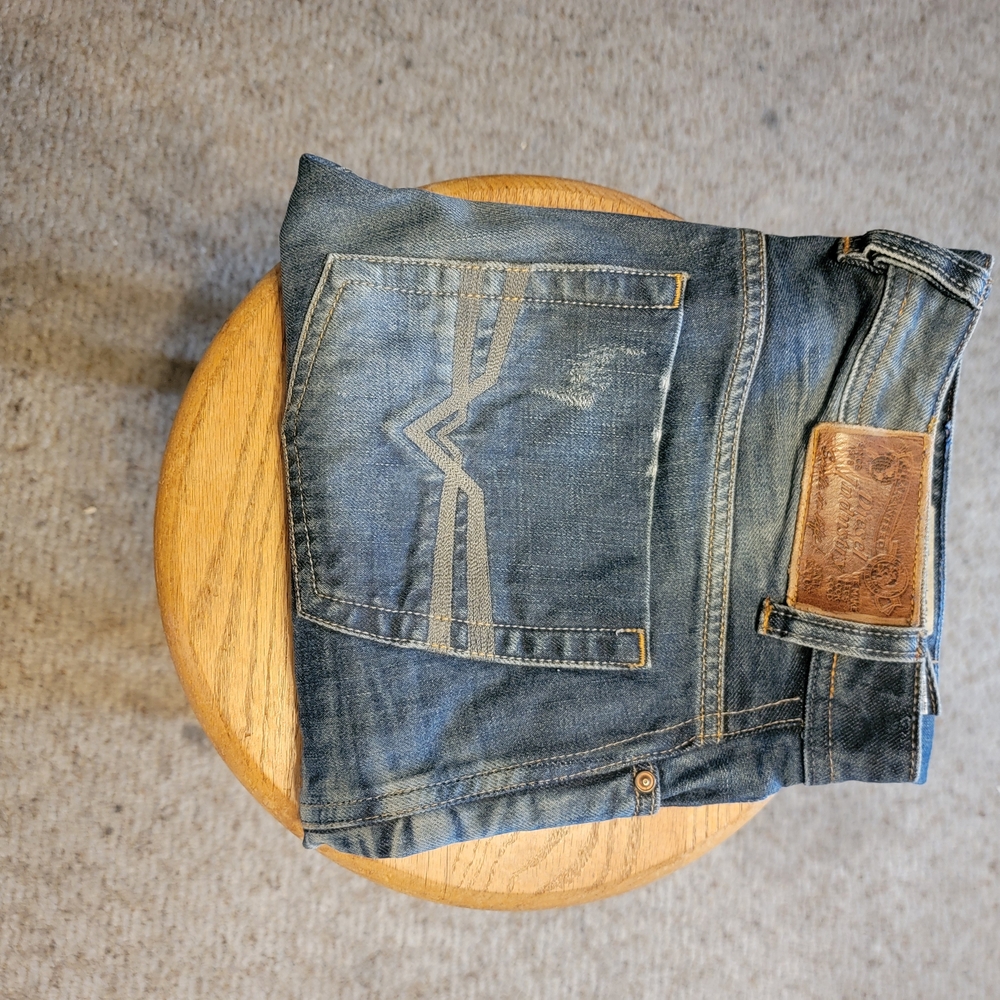 Diesel Men's Distressed Blue Skinny Jeans 29x30